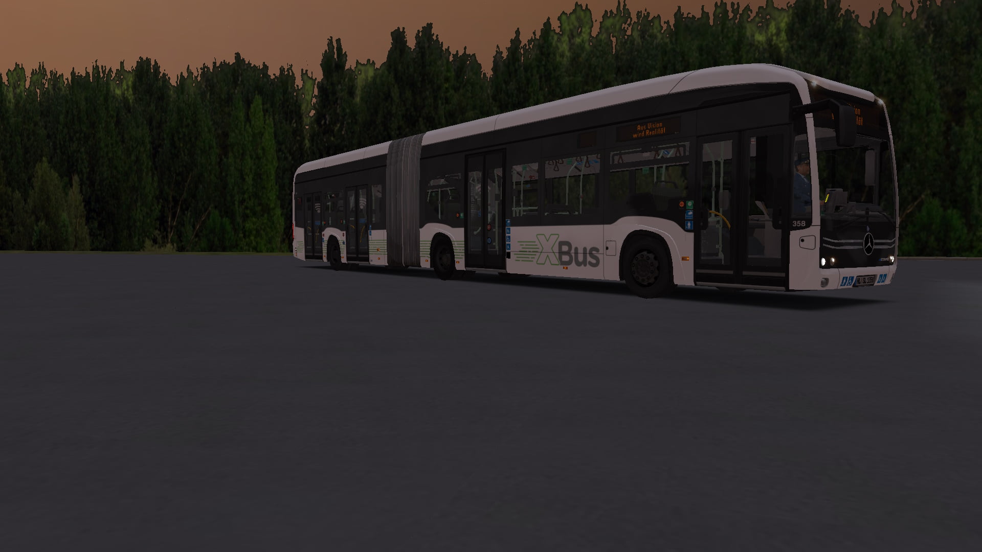 xBus fiktiv – Mercedes Benz eCitaro G 4-Türer